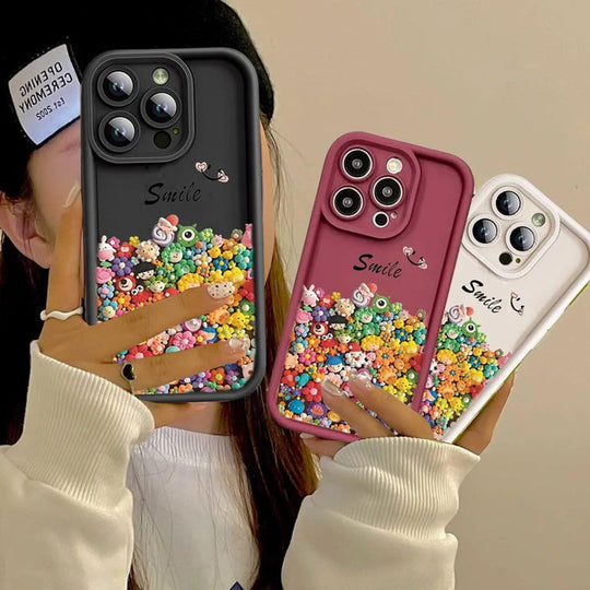 Color Burst Doll Pop Phone Case