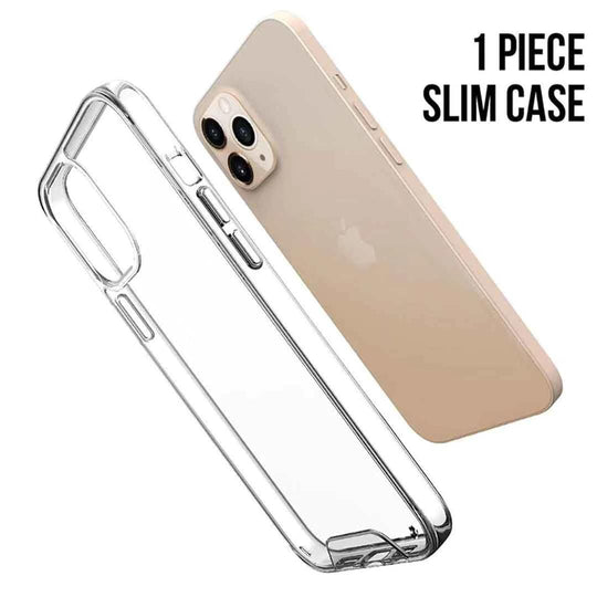 Luxury Clear Space Case with Drop Protection for