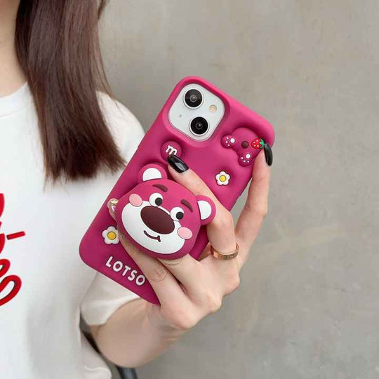 Silicone Holder Women's Cute Phone Case