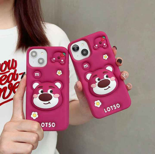 Silicone Holder Women's Cute Phone Case