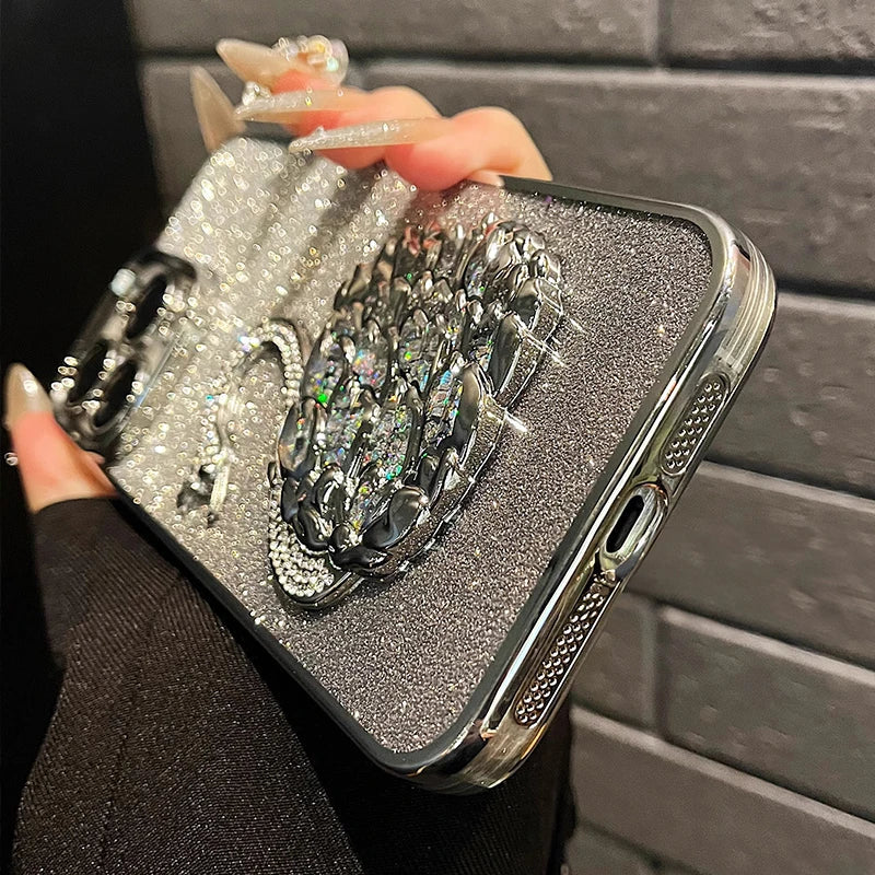 Elegance 3D Sparkle Glitter Case