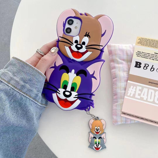 3D Cute Cartoon Phone Case