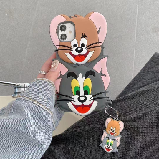 3D Cute Cartoon Phone Case