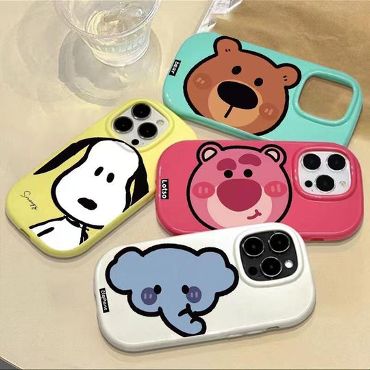 3D Cute Cartoon Phone Case