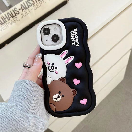 3D Cute Cartoon Phone Case