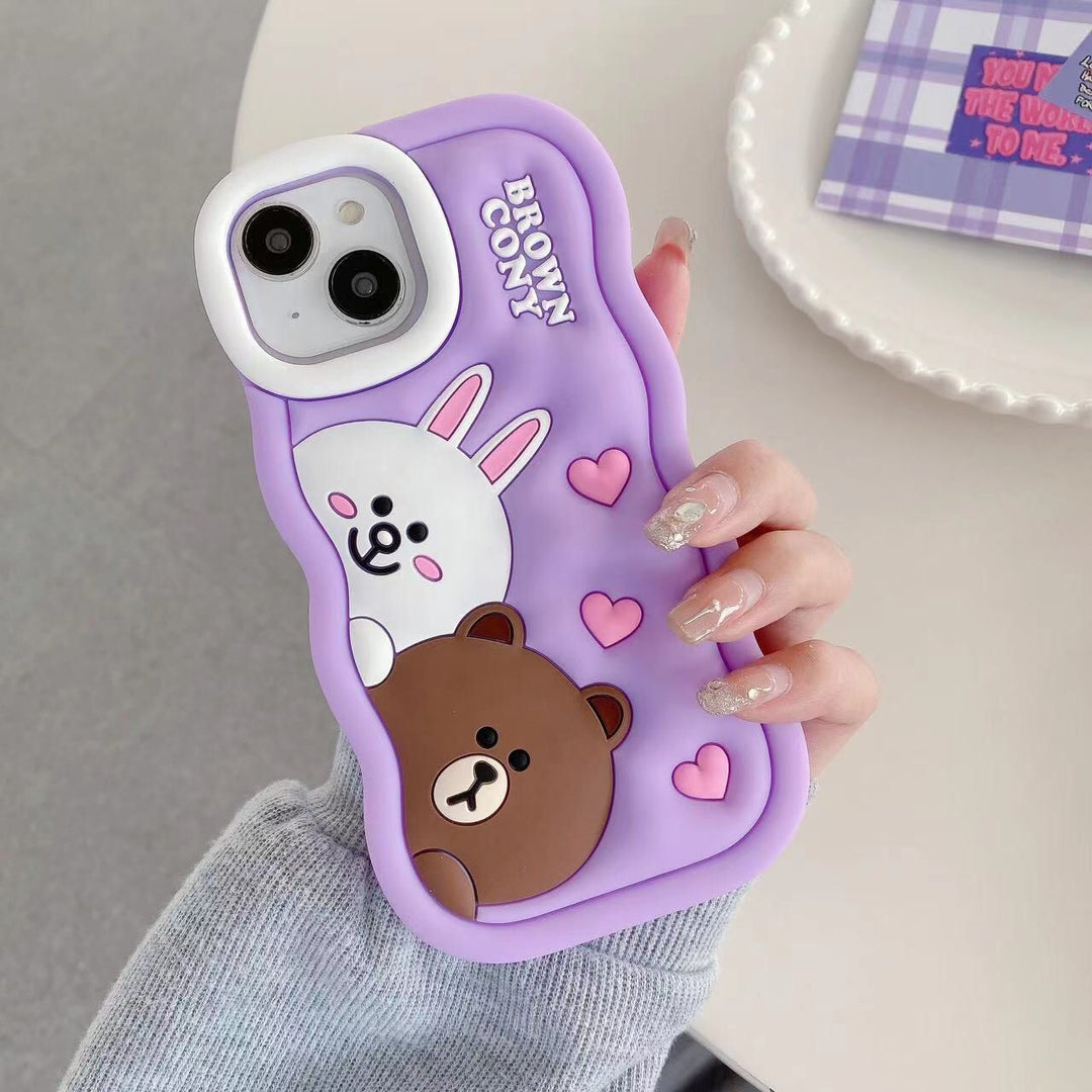 3D Cute Cartoon Phone Case