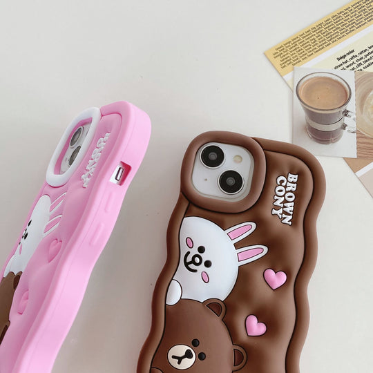 3D Cute Cartoon Phone Case