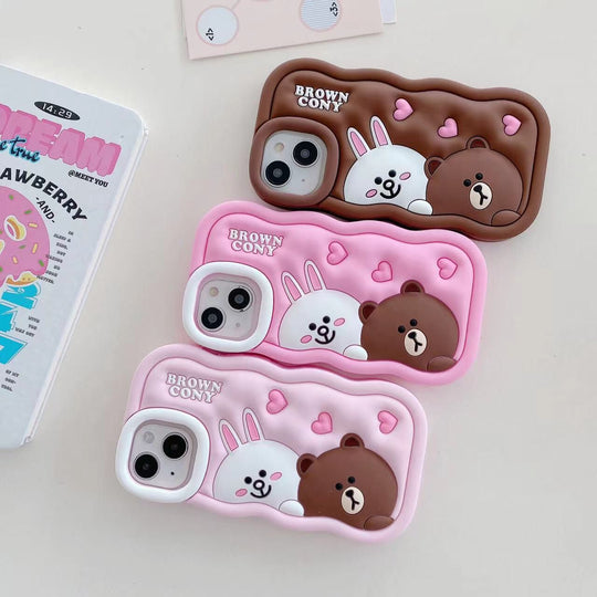 3D Cute Cartoon Phone Case