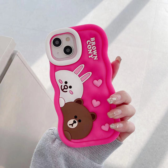 3D Cute Cartoon Phone Case