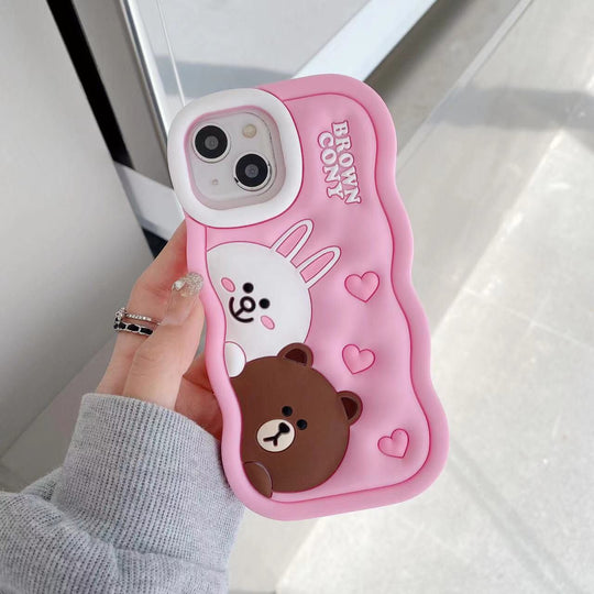 3D Cute Cartoon Phone Case