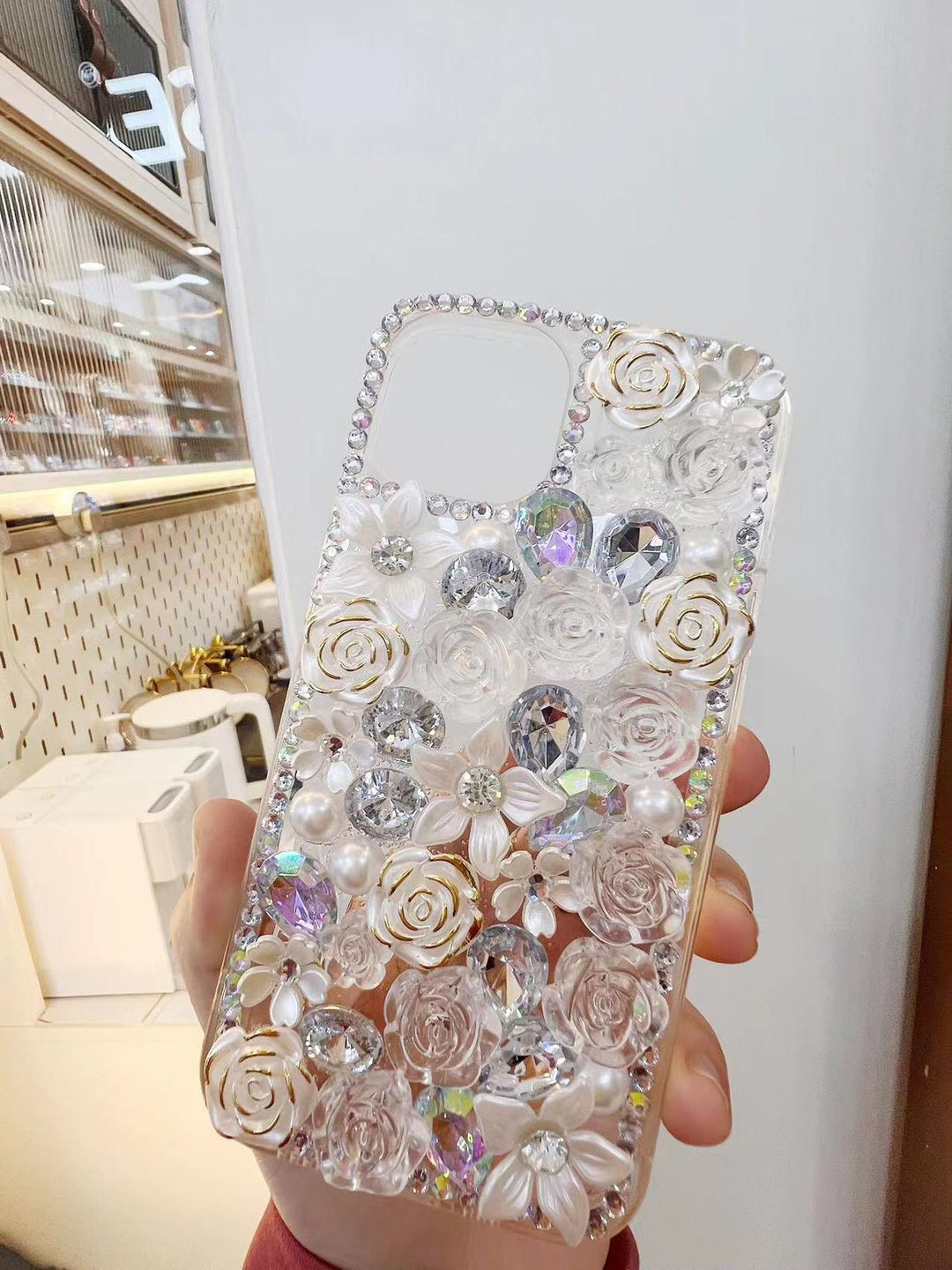 Rhinestone Regalia Radiance Phone Case